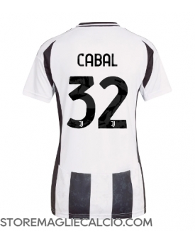 Juventus Juan Cabal #32 Maglia Gara Casa Repliche 2024-25 Donna